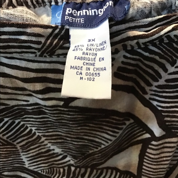 Plus Size petite Pennington’s 2pce Skirt Suit - Picture 5 of 6